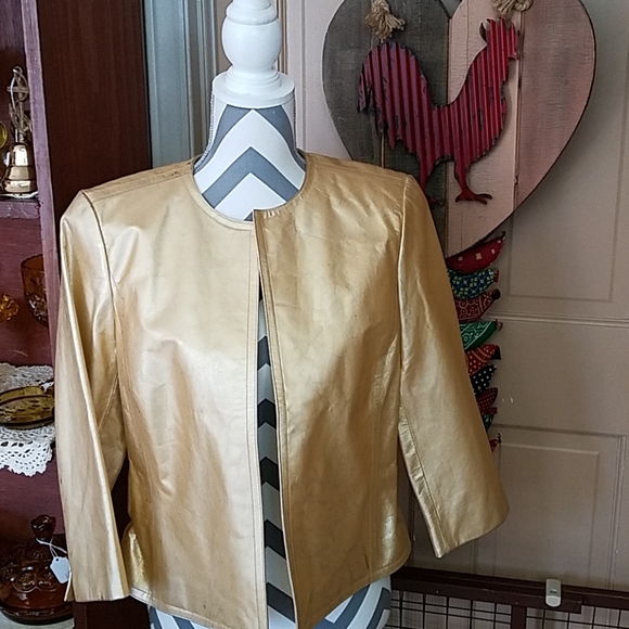 Ellen Tracy Jackets & Blazers - Ellen Tracy leather jacket